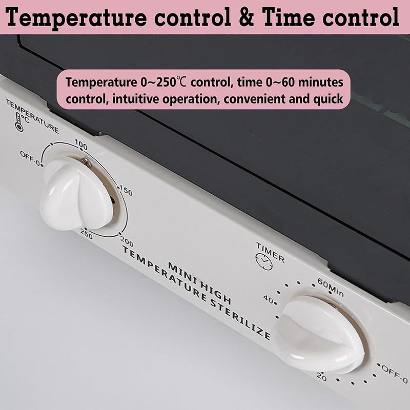 12L Large Capacity Heating Towel Cabinet High Temperature Dry Heat Sterilizer Hair Beauty Salon Disinfection Equipment