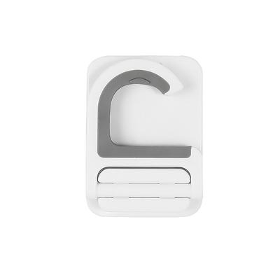 Wall Mount Broom Mop Clip Holder Self-Adhesive Broom Brush Mop Hanger Organizer Rack Kitchen Bathroom Storage Multi-Purpose Hook