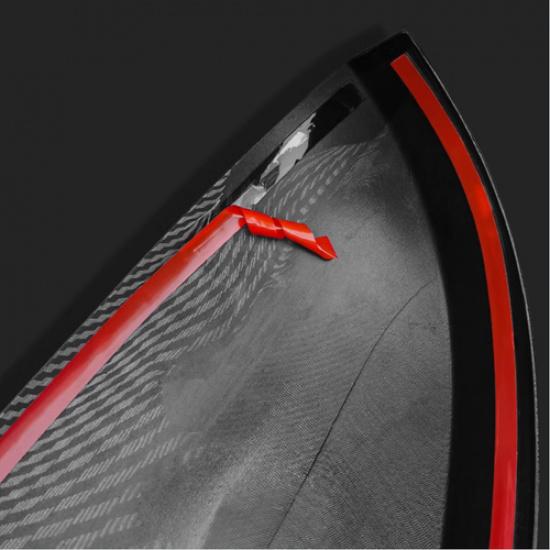 For Toyota Crown Signia 2025 2026 Carbon Fiber Car Mirrors Rearview Trim Cover