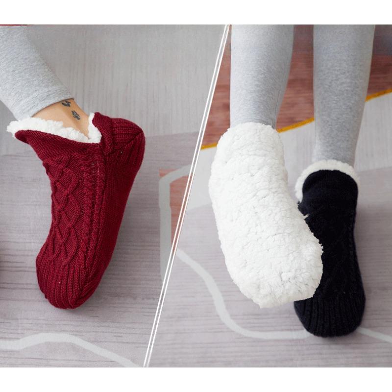 Floor Socks, Sock Covers, Velvet Thickened, Winter, Women's, Warm, Home Socks, Men's Socks