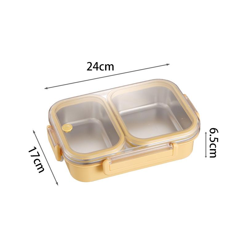 Anti Smell Lunch Box Heat Preservation Lock Fresh Student Office
