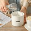 Ceramic Butter Dish with Lid - Airtight Round Cheese and Butter Storage Jar for Kitchen