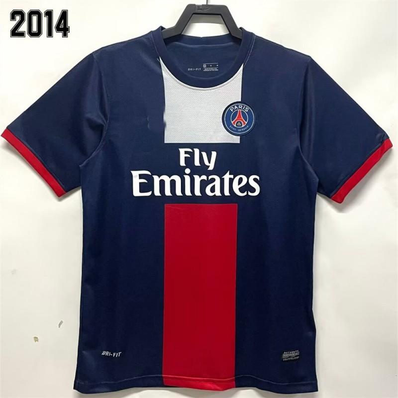 

Ретро Футболка Paris Saint-Germain Футбольна Футболка Тайська Версія Товар А Домашня Виїзна З коротким рукавом Чоловіча S