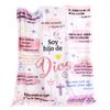 Baptism Gifts For Girl 59X51 In Spanish Blanket Regalos Cristianos Para Mujer En EspañOl Blanket Soy Hijo De Dios Conf