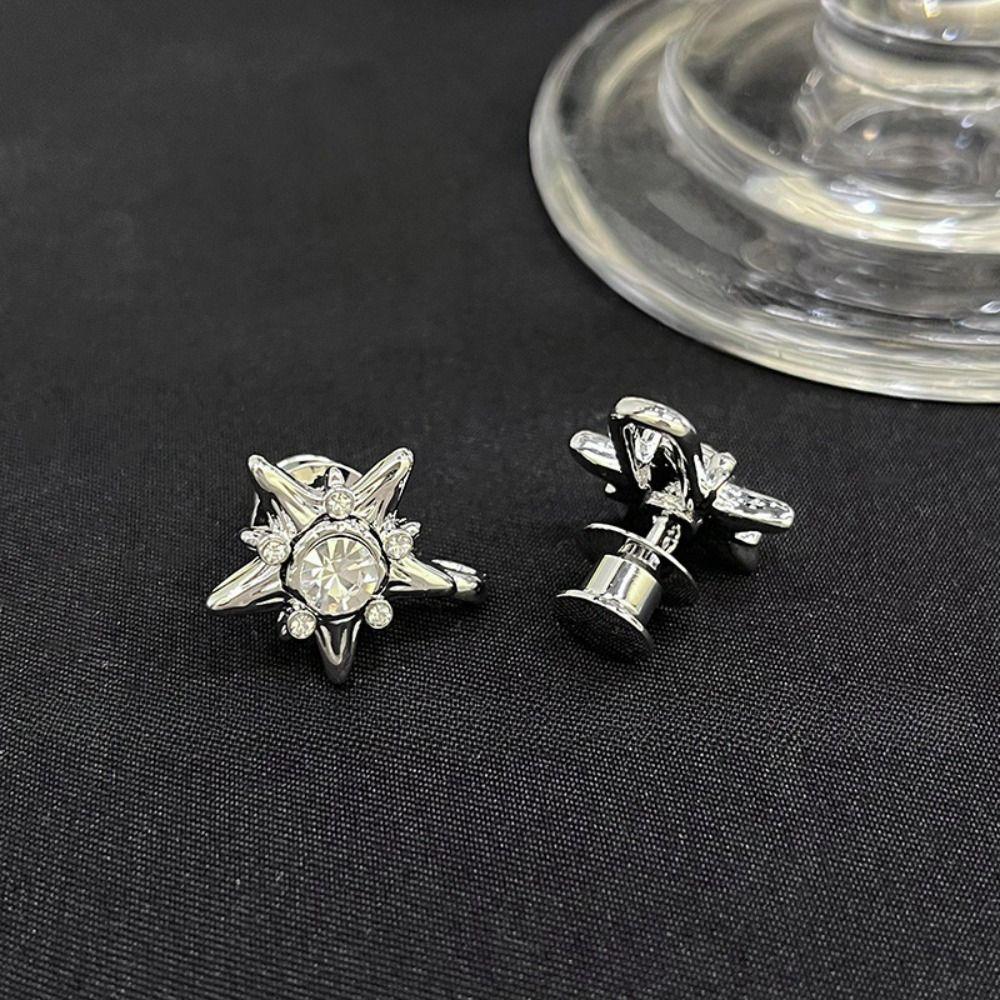 Button Clasps Star Pants Button Tightener Crystal Jean Buttons for Loose Jeans Jeans
