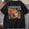Gumbus Katze Lustiges Meme T-Shirt Baumwolle Kurzarm Unisex Lässige Oberteile Harajuku Oversize T-Shirt Baumwolle Mode Streetwear Oberteile