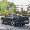 1:36 Alloy Ford Mustang Batmobile Toy Models Cars Doors Opened Rubber Tires Miniature Car Wheel Pull Back Vehicle Model Ornament