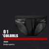 Men Briefs Mesh Stretchy Plus Size Hollow Out Tummy Tightening Underpants for Home