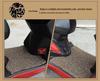 Daikin Niu Non-Slip Rainproof Electric Car Foot Pads - Imitation Calf Fire Cat Pattern