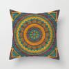 Mandala Pattern Throw Pillow Cover With Short Plush Print For Living Room Sofa Decoration Cushion Cover Pillow Covers Decorative