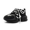 Daddy Shoes Women's  Spring New Thick-soled 6cm Korean Style Casual Shoes Women's Explosive Style Round Toe Sneakers