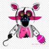Five Nights At Freddy'S 2 Five Nights At Freddy'S Sist Žehlička na teplonosný potisk Vinylové záplaty Nálepka na oblečení Vlastní nášivky Omyvatelné záplaty