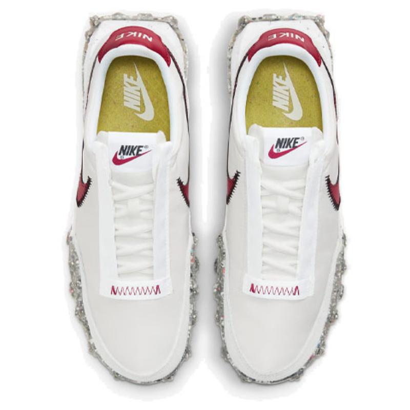 Nike Waffle Racer Crater Summit White Team Red Women's Sneakers CT1983-103