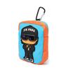 Cartoon Blue Small Bag, Card Bag, Short Portable Hanging Bag, Earphone Bag, Trendy Brand Storage, Anti-lost Change Bag, Men's and Women's Pendants.