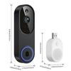 Wireless HD Night Vision Smart Doorbell Camera for Outdoor Home Monitoring