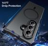 Custom Frosted Slim Magnetic 360 Hinge Protective Hinge Protective Phone Case for Samsung Galaxy Z Fold 7 6 8 Wide Anti Scratch