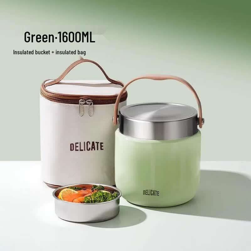 2025 Double-Layer Stainless Steel Insulated Bento Box