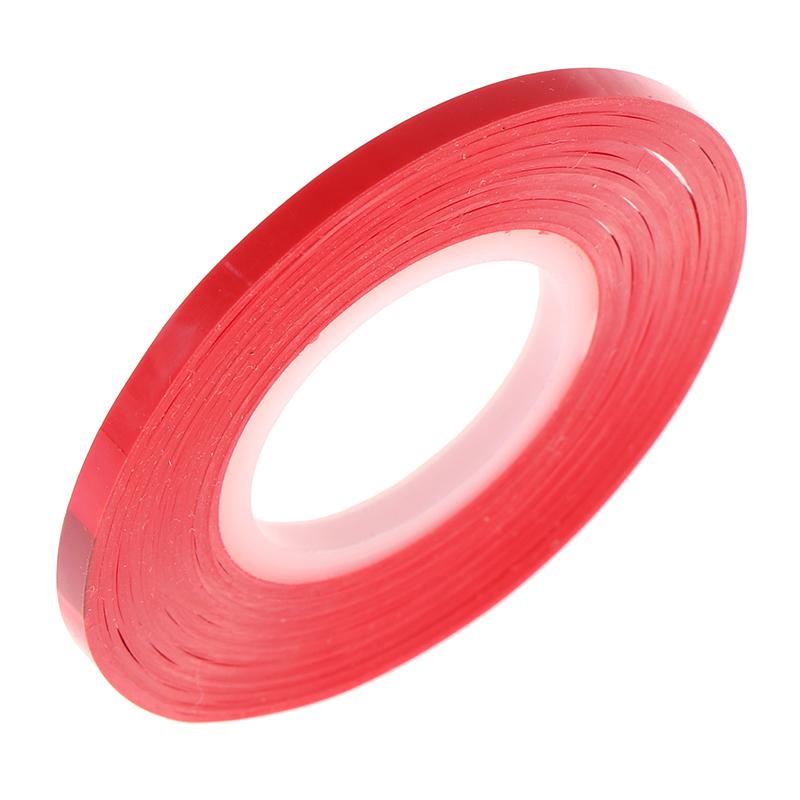 1 Rouleau Rouge 1/8″ Bande d'Épissage de Cassette Magnétophone Bande d'Amorce Bande Joint Remplacement Base Bande Spéciale