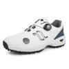 G-618 Men's Golf Shoes: Breathable, Casual with Rotating Buckle & Fixed Spikes