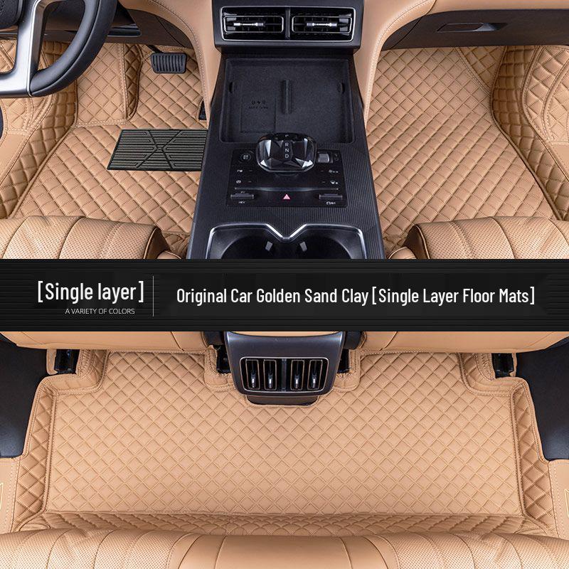Custom Floor Mats for BYD Song ldmi - Double Layer Interior Decoration & Accessories Essential New Car - Song L-DMI