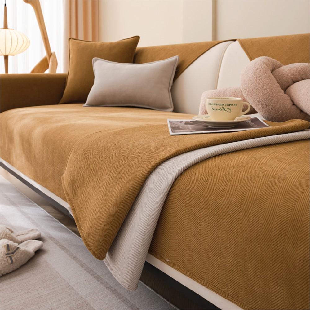 Chenille-Sofabezug, Vier Jahreszeiten, universelles Sofatuch, rutschfestes Couchkissen, Wohnzimmersofas, Schutzbezug, Funda-Sofa