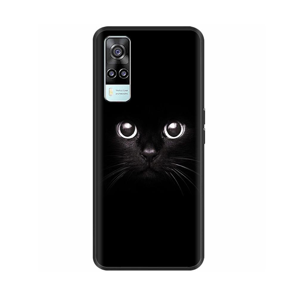 Für Vivo Y33 V2057 Hülle Silikon Weiches TPU Handy Rückabdeckung für Vivo Y33 4G Hülle für vivoY33 Y 33 2021 Coque Fundas Para Bumper