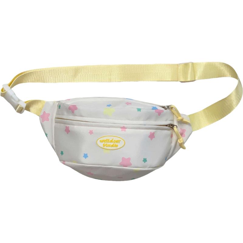 Cute women's messenger bag design sense niche shoulder small backpack high value sports chest bag waist bag women