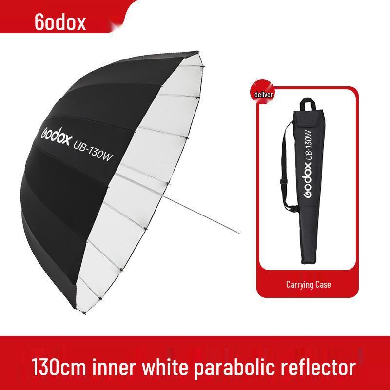 Godox UB Parabolic Reflector Umbrella: Large, Portable, Multifunctional Light for Studio and Outdoor Photography.