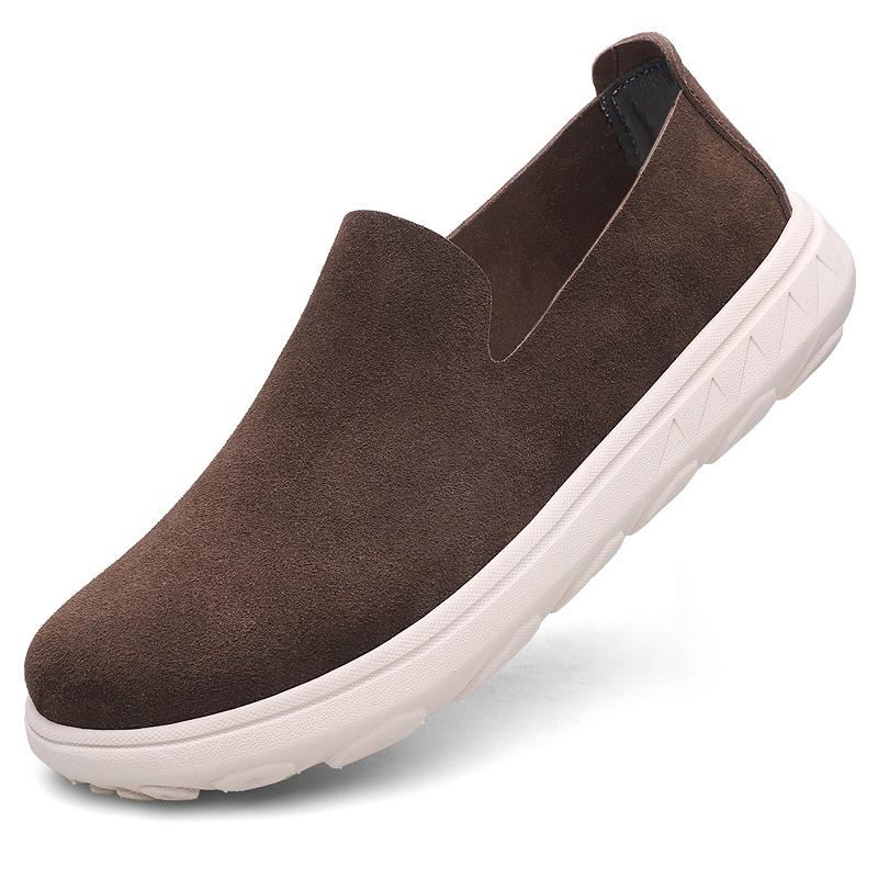 

Men s Casual Shoes Business Loafers for Men Luxury Brand Formal Shoes Designer Moccasins Lightweight Male Driving Flats 47 темно-коричневого
