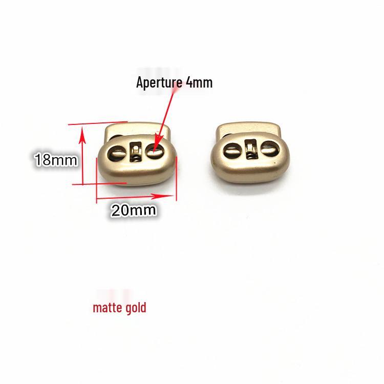 Metal Spring Pig Nose Anti-Slip Hat Drawstring Rope Lock Buckle Accessories
