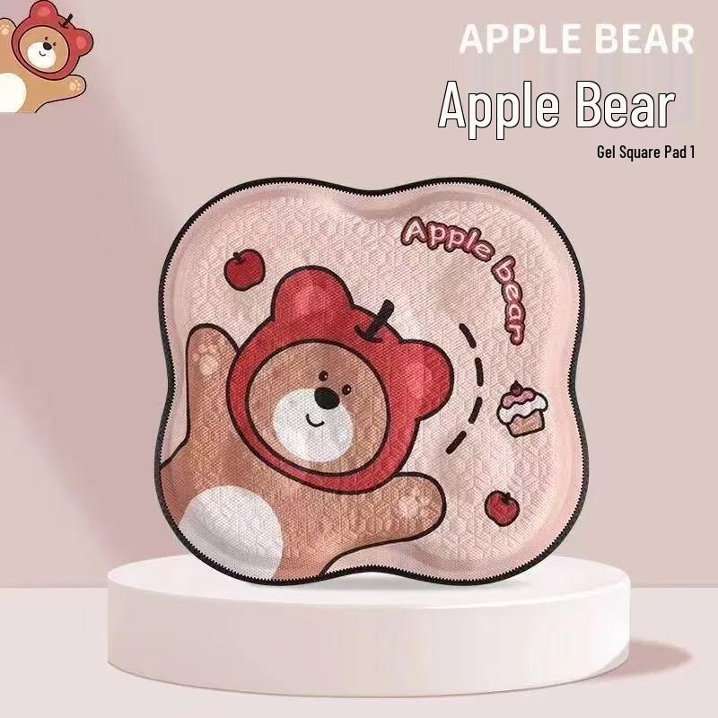 

Glutinous Corn Cartoon Cooling Car Seat Cushion - Breathable, Non-slip, Cute Summer Pad