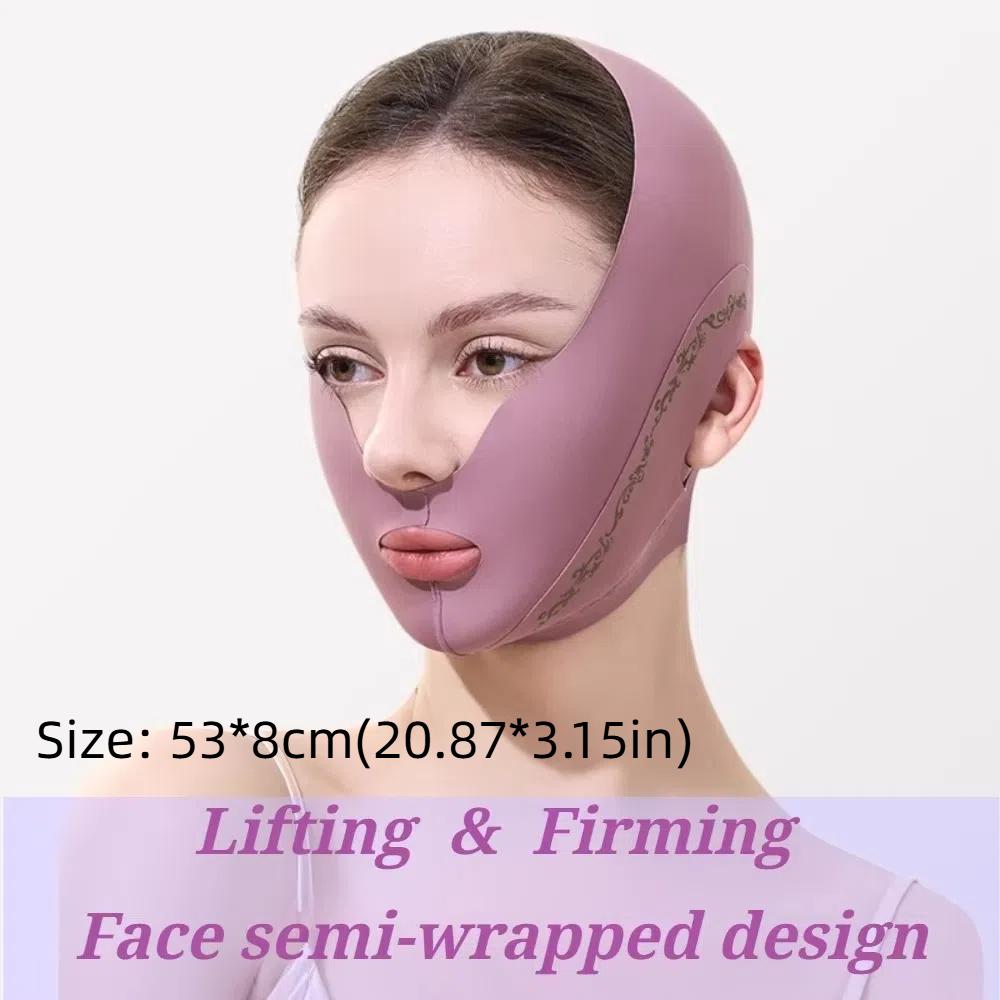 Portable Adjustable Face Slimming Bandage Upgraded Lifting Belt Facial Massage Strap Anti Wrinkle V Line Sleep Mask Chin Cheek