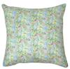 DDintex FLORET LONDON Cushion 45x45cm Cover, Poet's Meadow, Turquoise, [Liberty Print]