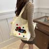 Stylish Canvas Tote Bag For Women With Large Capacity Ideal For Daily Commuting