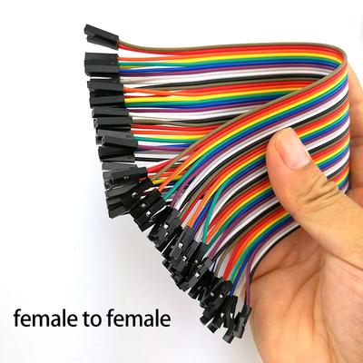 10cm 20CM 30CM 40pin Jumper Line Wire Female To Female Jumper Wire Eclectic Cable Cord for DIY