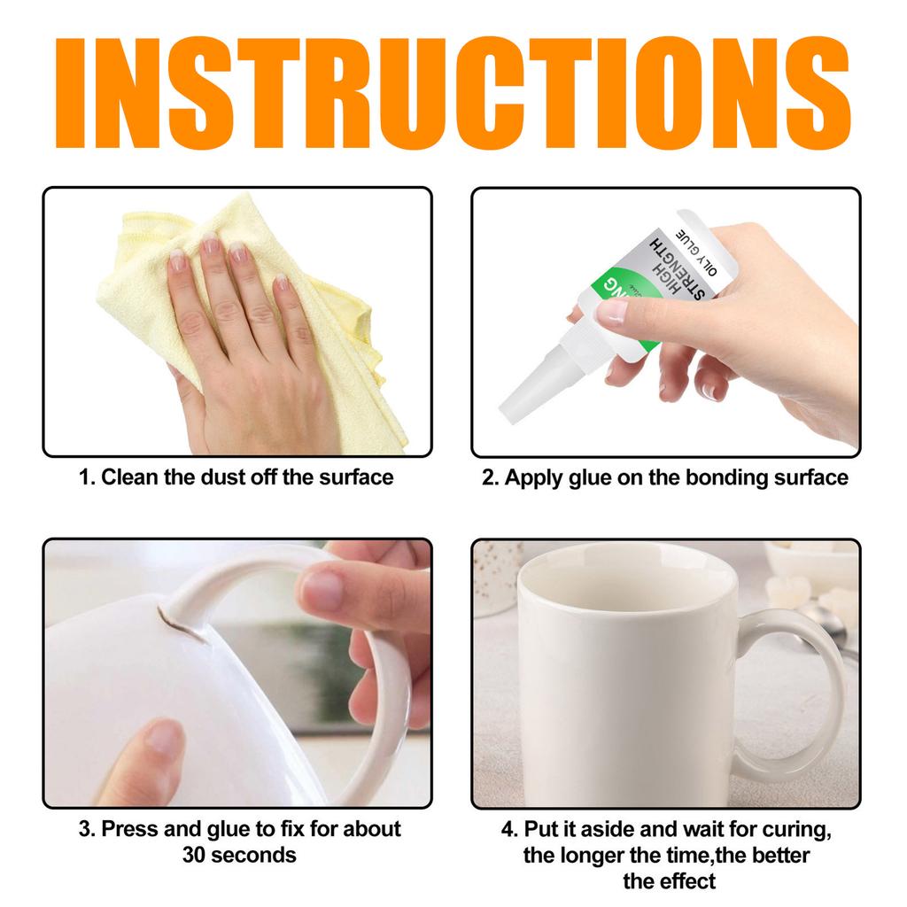 Uniwersalny Klej Olejny do Spawania Łatwy w Użyciu Wysoka Wytrzymałość Klej Metalowy Kamienny do Tworzenia Biżuterii Paznokci Artystycznych