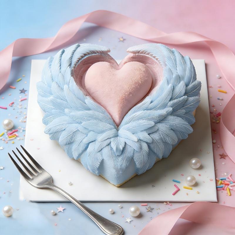 Unique Heart Silicone Molds Fondant Mousses Cake Molds Making Pastry Chocolate Molds Baking Decorating Tool Nonstick