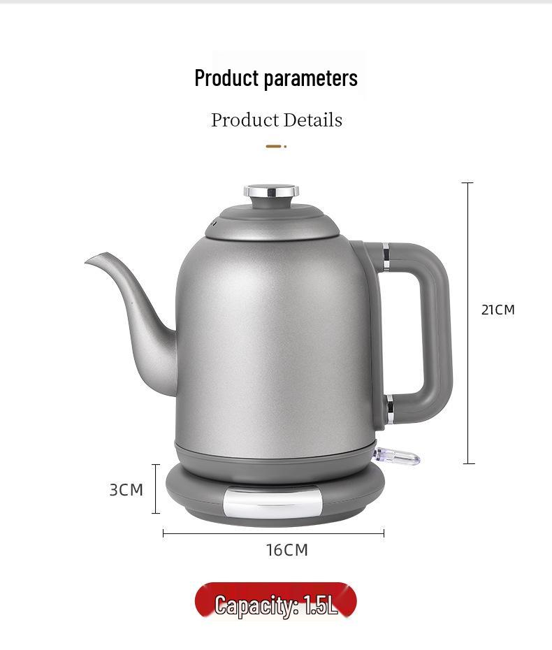 To Yi Large Capacity Pure Titanium Electric Kettle for Tea, Auto Shut-Off