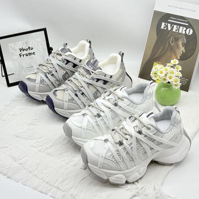 Mesh Platform Dad Shoes Women's Summer New Heightening Breathable Niche Versatile Casual Sports Shoes
