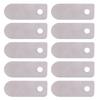 10Pcs Valve Plate Air Compressor Silent OilFree Machine Aluminum Accessories