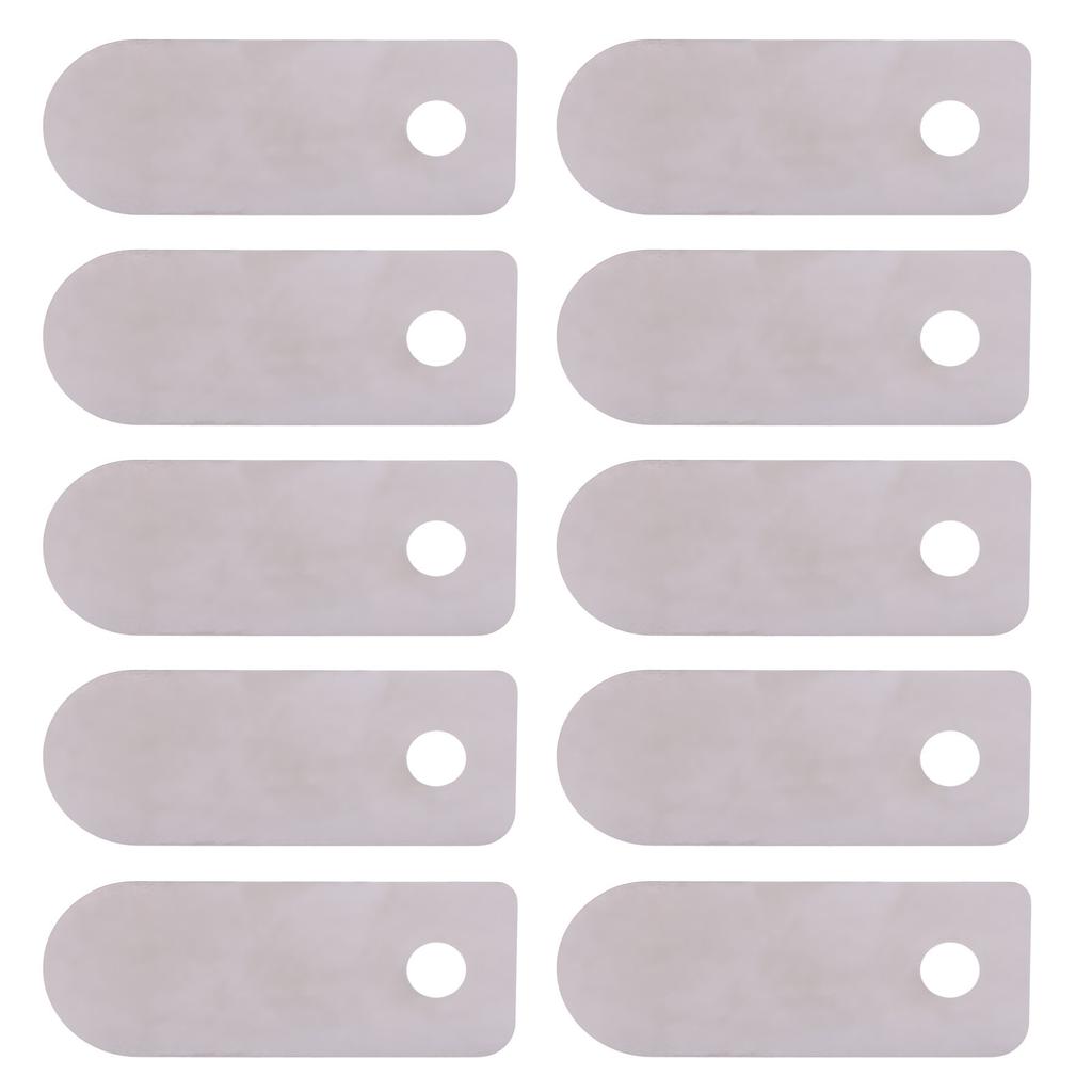 10Pcs Valve Plate Air Compressor Silent OilFree Machine Aluminum Accessories