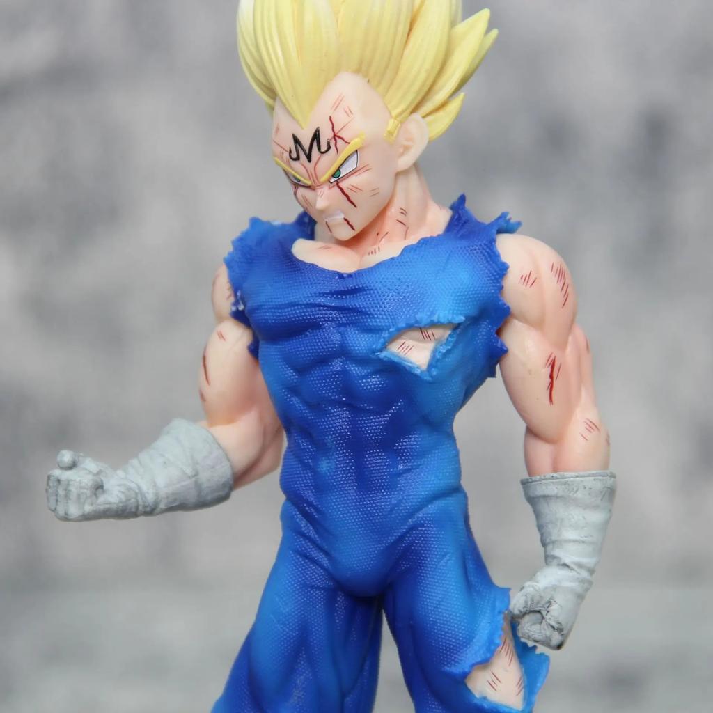 Animation Dragon Ball 20cm Majin Vegeta Action Figure Collection Model Vinyl Figurine Doll.