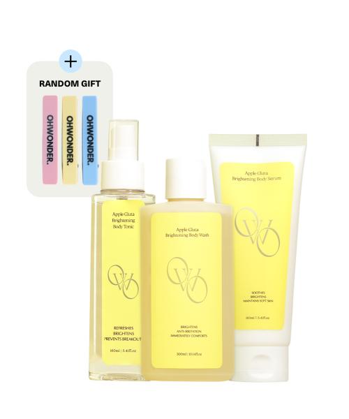 Apple Gluta Brightening Body 3-Piece Set