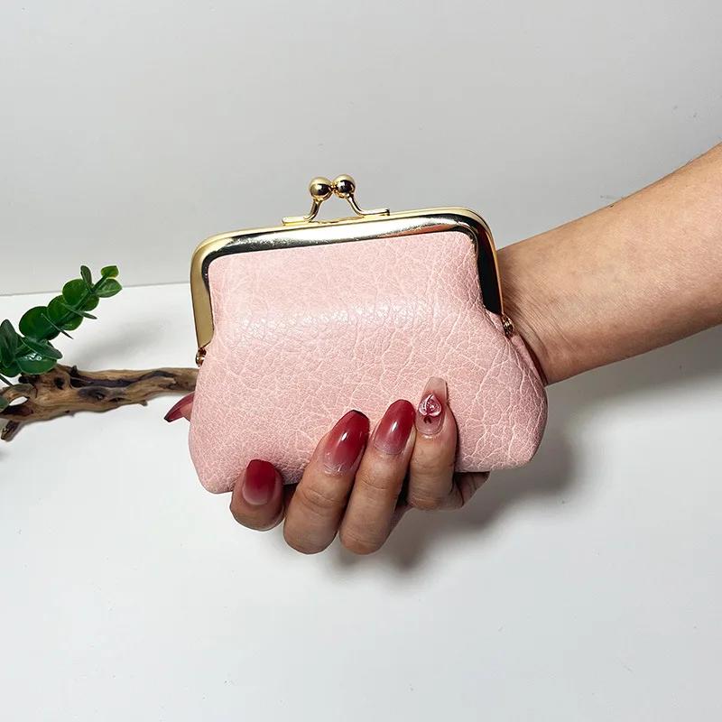 Neue PU-Leder Münzbörse Kleine Münz-Kartenetui Mini-Portemonnaie Handtasche Tasche Damen Mädchen Münzbörsen