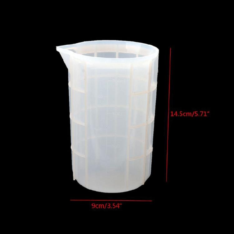Silicone Measuring Cup DIY Resin Glue Tools Cup for Making Handmade Craft