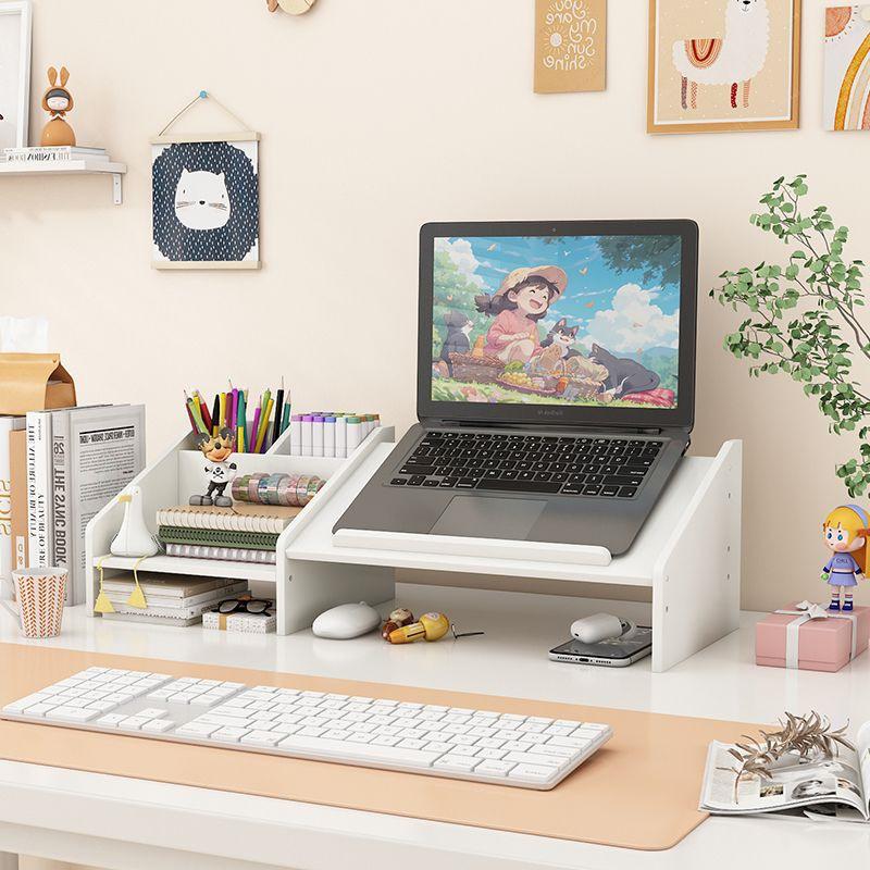 Laptop and Monitor Desktop Riser for Office and Dorm Use