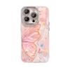 Butterfly bracket bracelet is suitable for iphone16 Apple 15promax mobile phone case 13 feather yarn Xiaomi 14 advanced sense