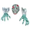 Zombie in the Ground Halloween Decor Set Terrifying Zombie Skull Insert for Lawn Haunted House Secret Room Scene Layout Props