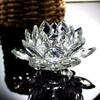 Lamp for Buddha Home Decor Tabletop Crafts Crystals Lotus Flower Jewelry Counter Fengshui Ornaments