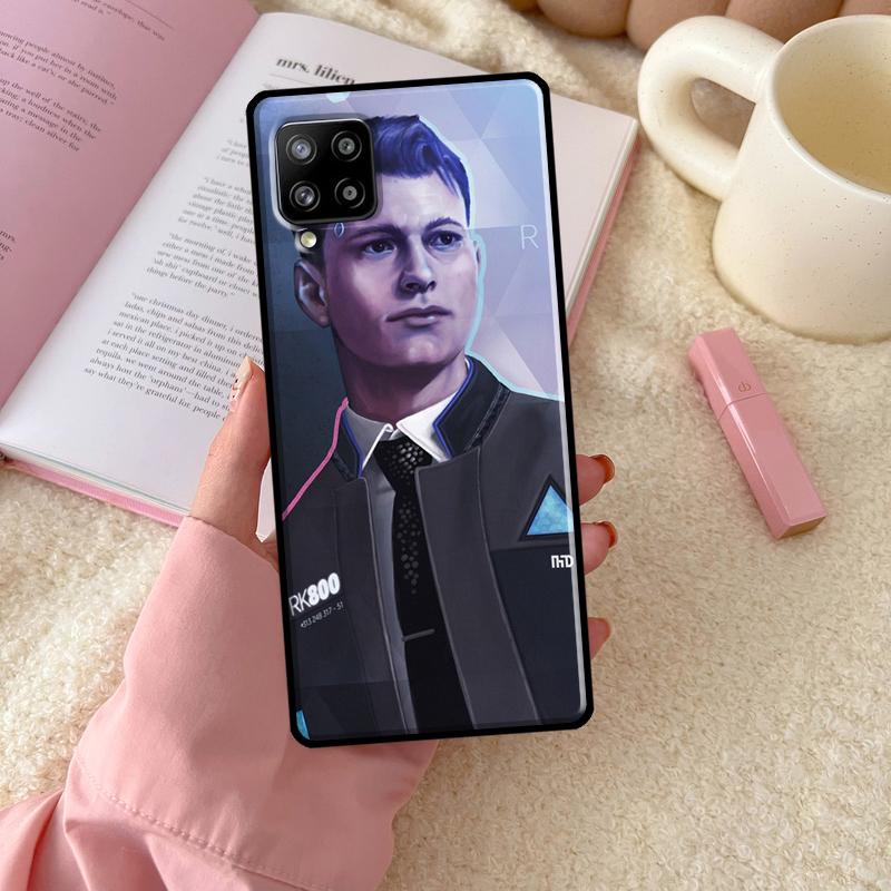 Detroit Become Human Per Samsung Galaxy A54 A34 A14 A52 A32 A12 A13 A33 A53 A15 A16 A26 A36 A56 A06 A35 A55 Custodia
